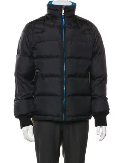 Pre-owned Diesel Puffer Coat In Black
