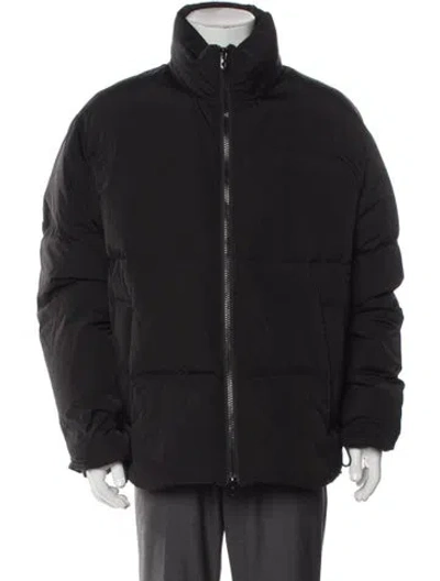 Pre-owned Diesel Puffer Coat In Black
