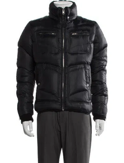 Pre-owned Diesel Puffer Coat In Gray