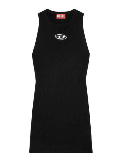 DIESEL SUÉTER CUELLO REDONDO - NEGRO