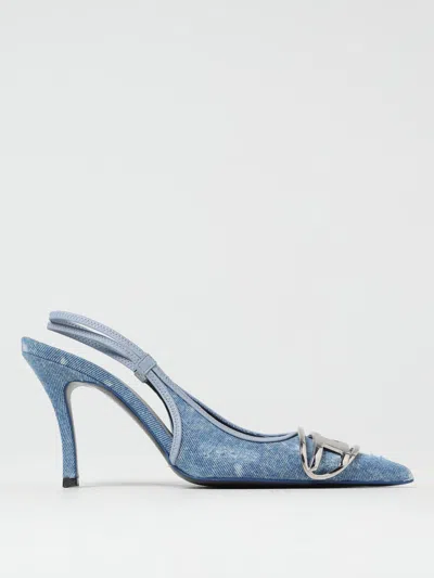 DIESEL PUMPS DIESEL WOMAN COLOR DENIM,G55308028