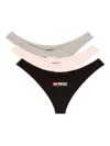Diesel Punchy Thongs (pack Of Three)