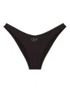 Diesel Microfibre Briefs With Cut-out Logo