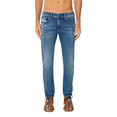 DIESEL PUNK-INSPIRED LOW WAIST SKINNY JEANS