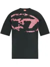 Diesel T-boxt T-shirt With Distressed Effect