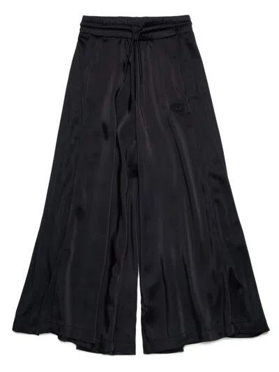 Diesel Kids' Pwild Trousers In Black