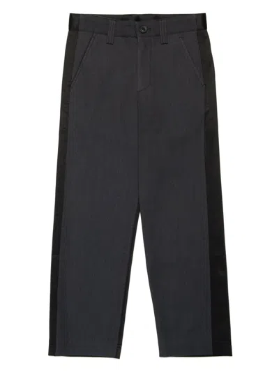 Diesel Kids' Pwire Trousers In Black