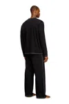Diesel Pyjamas In Cotton Jersey In Black