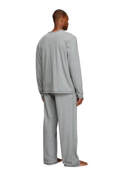 Diesel Pyjamas In Cotton Jersey In Gray