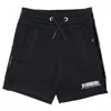 Diesel Qr Code Detail Drawstring Shorts In Black