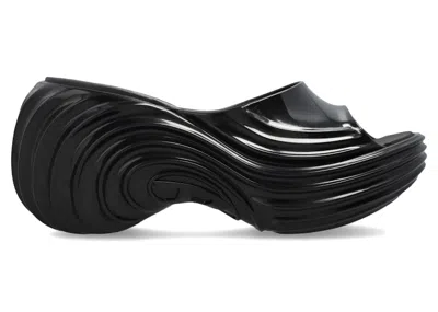Pre-owned Diesel Quantum Platform Mule Melissa (women's) Sneakers In Black