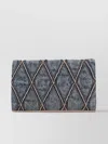 Diesel Quilted Chain Strap Wallet