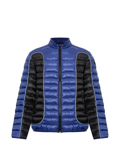 Diesel Quilted Panelled Jacket In Multi