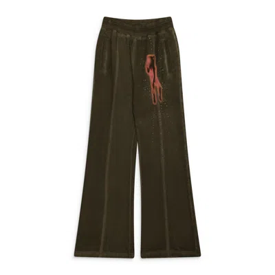 Diesel Quinn Double-knit Track Pants In Green