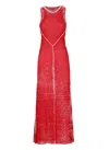 Diesel Rab Dress In Red
