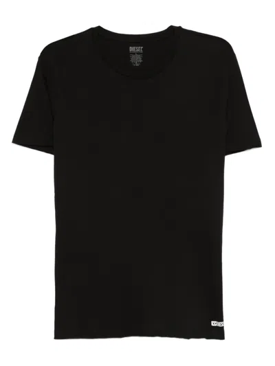 Diesel Randal-d-box Crew-neck T-shirt In Black