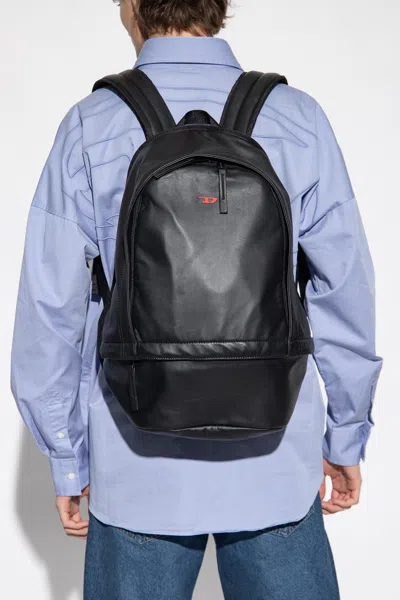 Diesel ‘rave' Backpack In Black