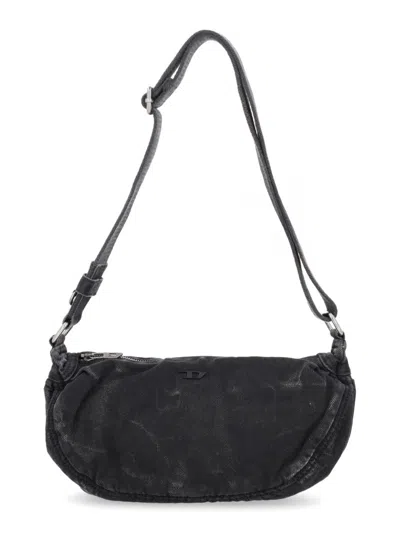 Diesel Rave Crossbody X Bag In Black