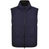 Diesel Raveel Padded Gilet Navy In Navy