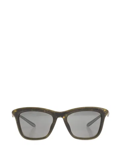 Diesel Rectangle Frame Sunglasses In Green