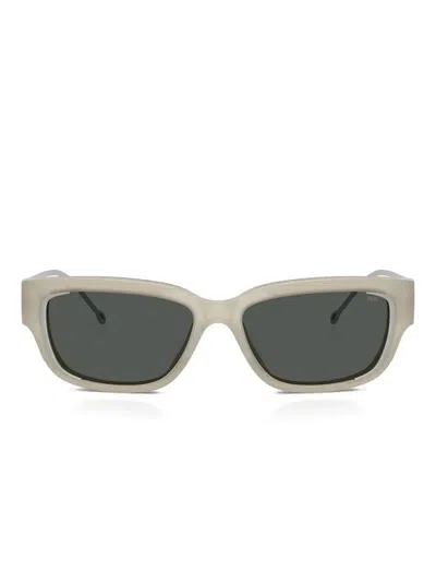 Diesel Rectangle-frame Sunglasses In Neutral