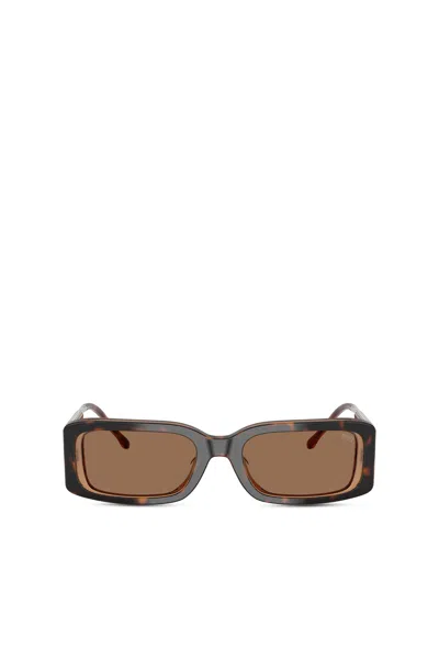 Diesel Rectangle Sunglasses In Blue
