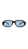 Diesel Rectangle Sunglasses In Blue
