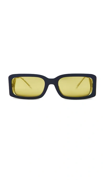 Diesel Rectangle Sunglasses In Black