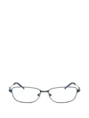 Diesel Rectangle-frame Glasses In Blue