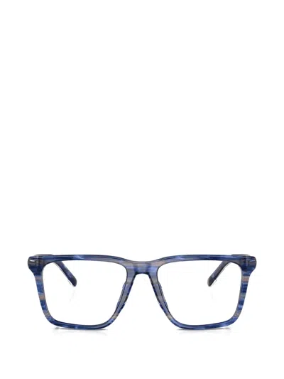 Diesel Rectangle-frame Glasses In Blue