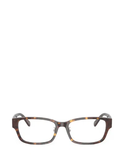 Diesel Rectangle-frame Glasses In Brown