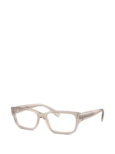 Diesel Rectangle-frame Glasses In Gray