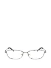 Diesel Rectangle-frame Glasses In Gray