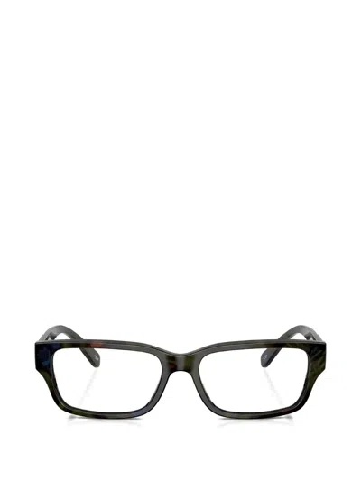 Diesel Rectangle-frame Glasses In Green