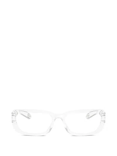 Diesel Rectangle-frame Glasses In White