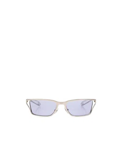 Diesel Rectangular Frame Sunglasses In Neutral