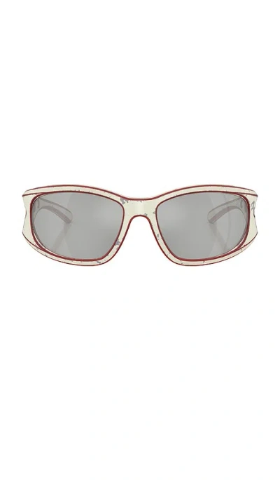 DIESEL RECTANGULAR SUNGLASSES