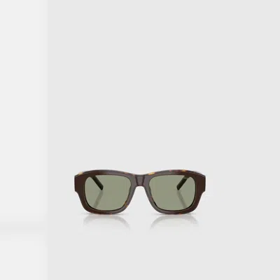 Diesel Rectangular Sunglasses In Red
