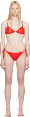 Diesel Red Cloud-d-pop & Elsa-d-pop Bikini In 42u