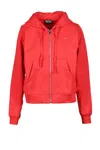Diesel Red Cotton/polyester Sweatshirt In Red