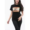 Diesel Red Tag Cotton T-regs-n3 Crew-neck T-shirt With Print In Black