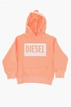 Diesel Red Tag Fluo Brushed Cotton Sgeo-ff Hoodie