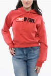Diesel Red Tag Hoodie F-reggy-div With Embroidery Logo