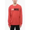Diesel Red Tag Long Sleeved T-just-ls-div Crew-neck T-shirt
