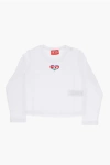 Diesel Red Tag Long Sleeved Tnesa Crew-neck T-shirt