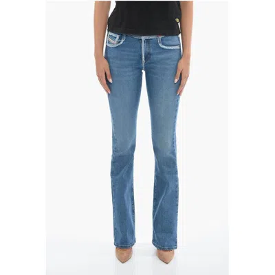 Diesel Red Tag Low Waist Slim Fit 1969 D.ebbey-sp Bootcut Jeans 23c In Blue