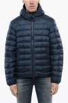 Diesel Red Tag Quilted W-scottys Giacca Lightweight Jacket With Zip