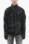 Diesel Red Tag Sport Camouflage Amwt-byron-wt13 Jacket With Reflect