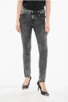 Diesel Red Tag Stone Washed Babhila Skinny Fit Denims 13cm Grösse 30 In Gray