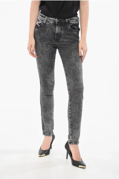 Diesel Red Tag Stone Washed Babhila Skinny Fit Denims 13cm Grösse 30 In Gray